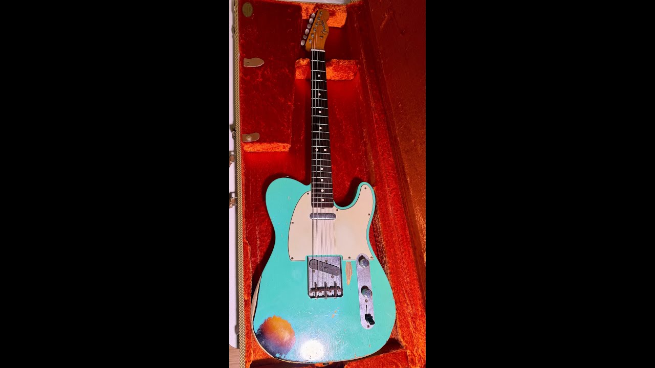Fender 1963 custom shop tele & Toneking imperial preamp Sound Sample