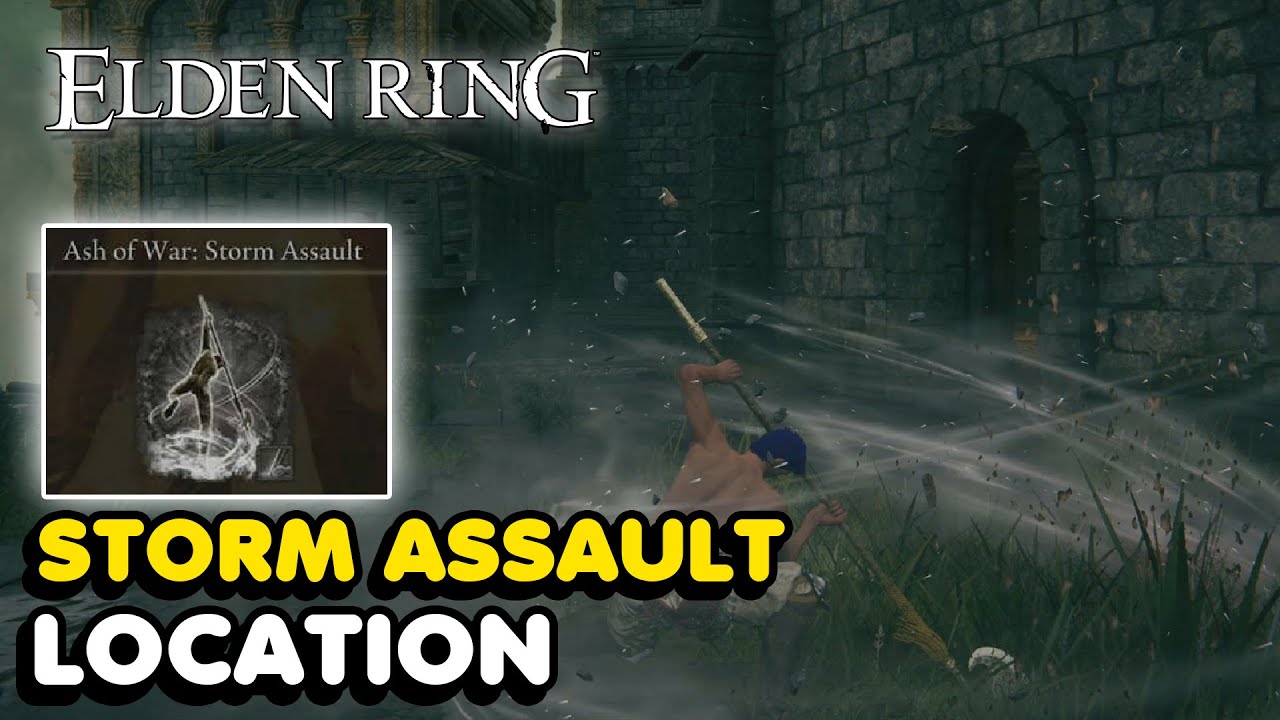 Elden Ring - Storm Assault Ash Of War Location