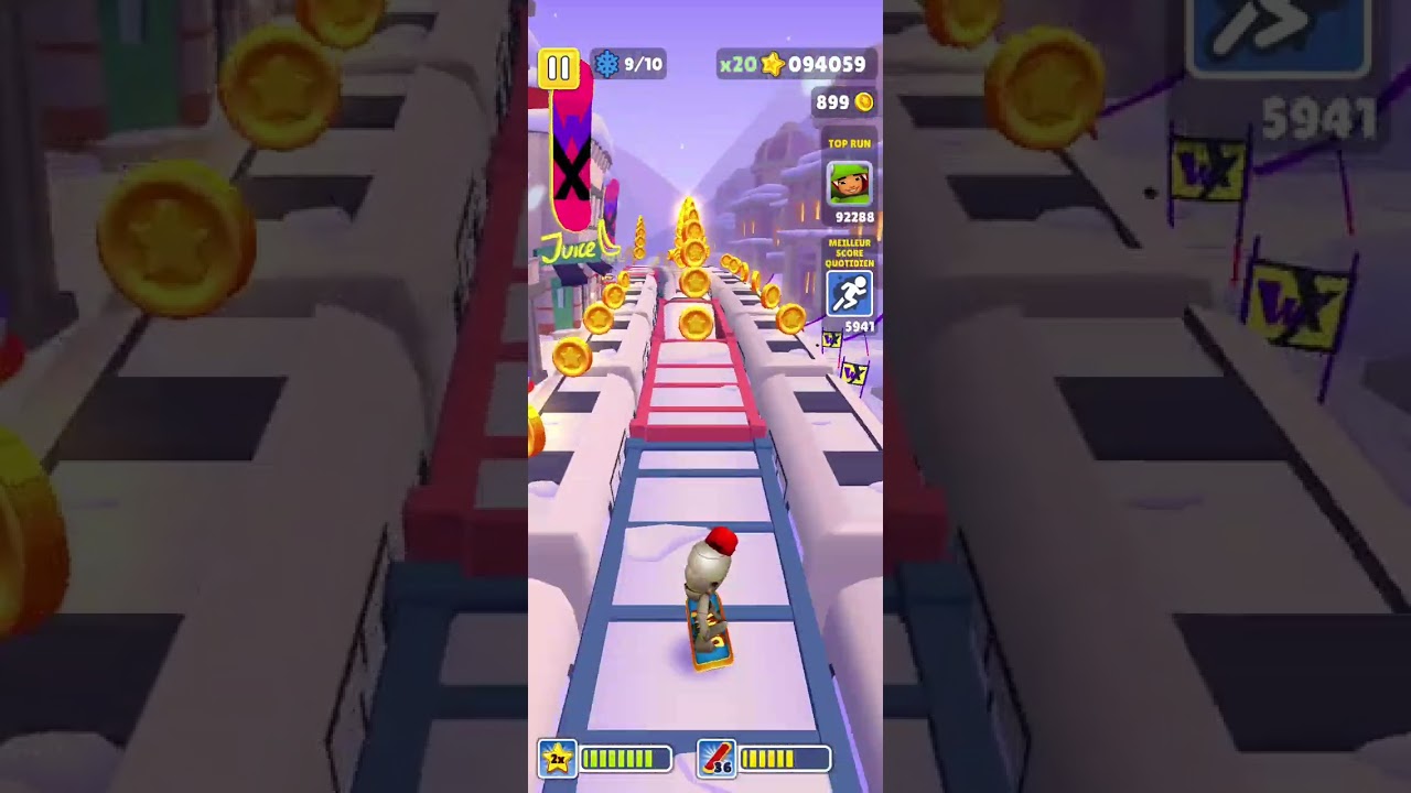 Vidéos subway surfer 