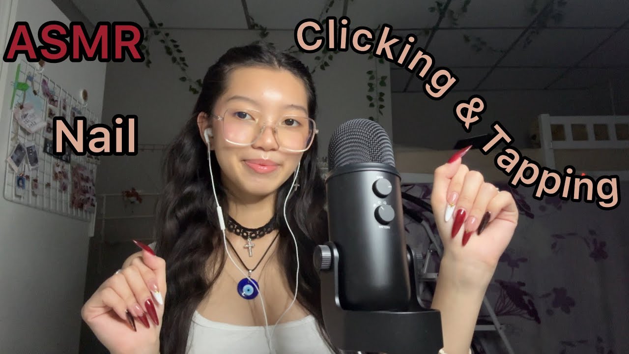 ASMR|Nail Clicking/Tapping (Fast & Aggressive)