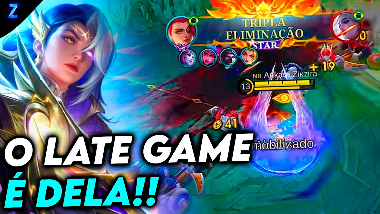 O LATE GAME MAIS TEMIDO DO JOGO! - LESLEY GAMEPLAY | Mobile Legends