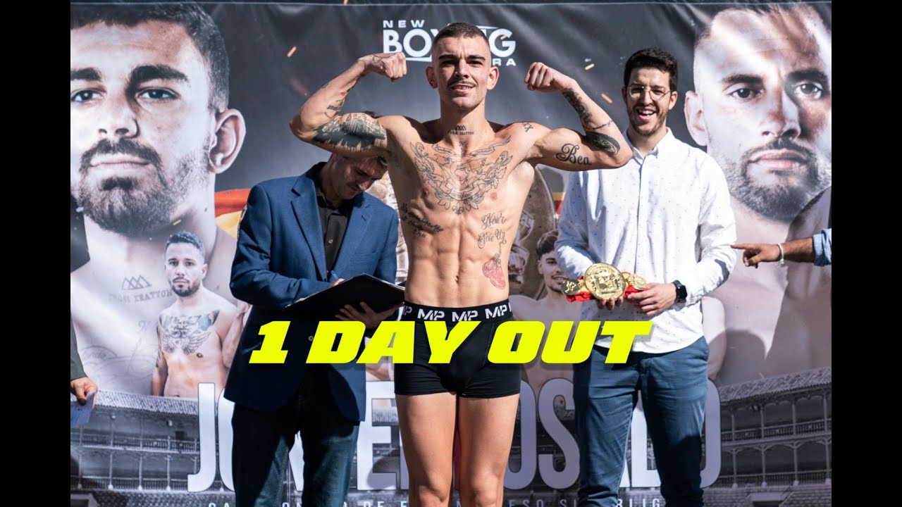 WEIGHT IN : Todo listo para mi PRÓXIMA PELEA PROFESIONAL - JonferTv