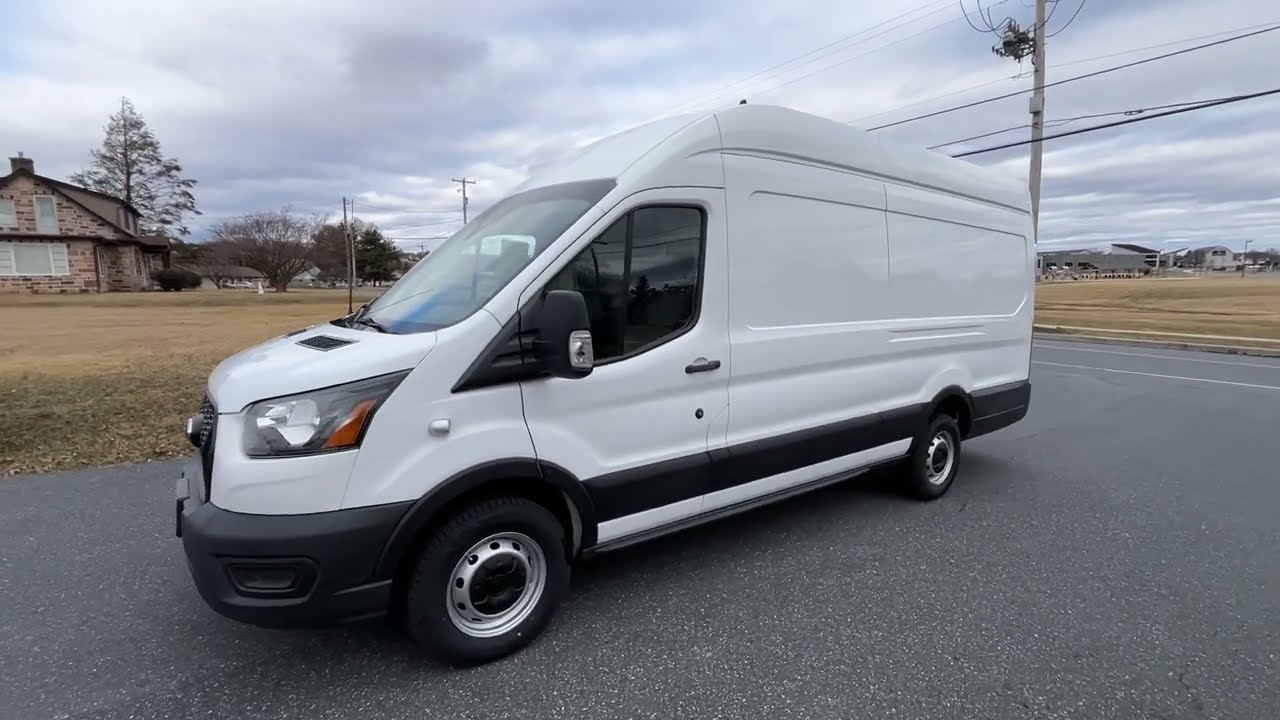 2021 Ford Transit 350 High Roof Extended Cargo Van Video Tour