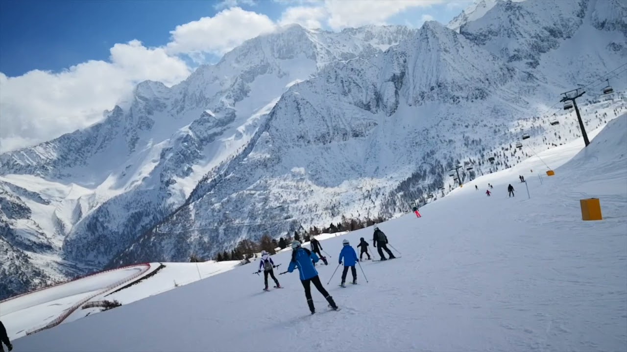Pista Valbiolo al Passo del Tonale in Trentino