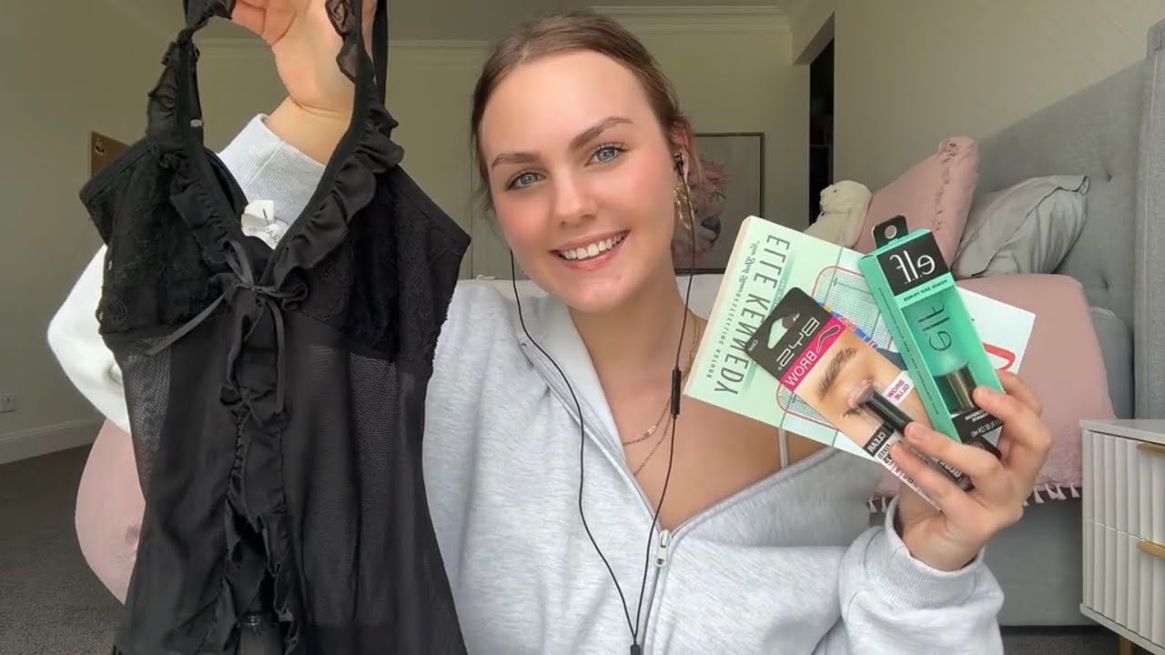 ASMR soft spoken shopping haul 🛍️🛍️
