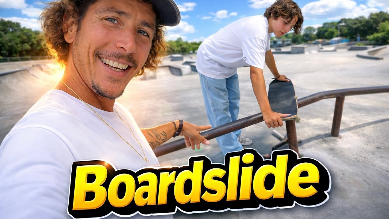 FAIS CA pour apprendre le Skate : BOARDSLIDE