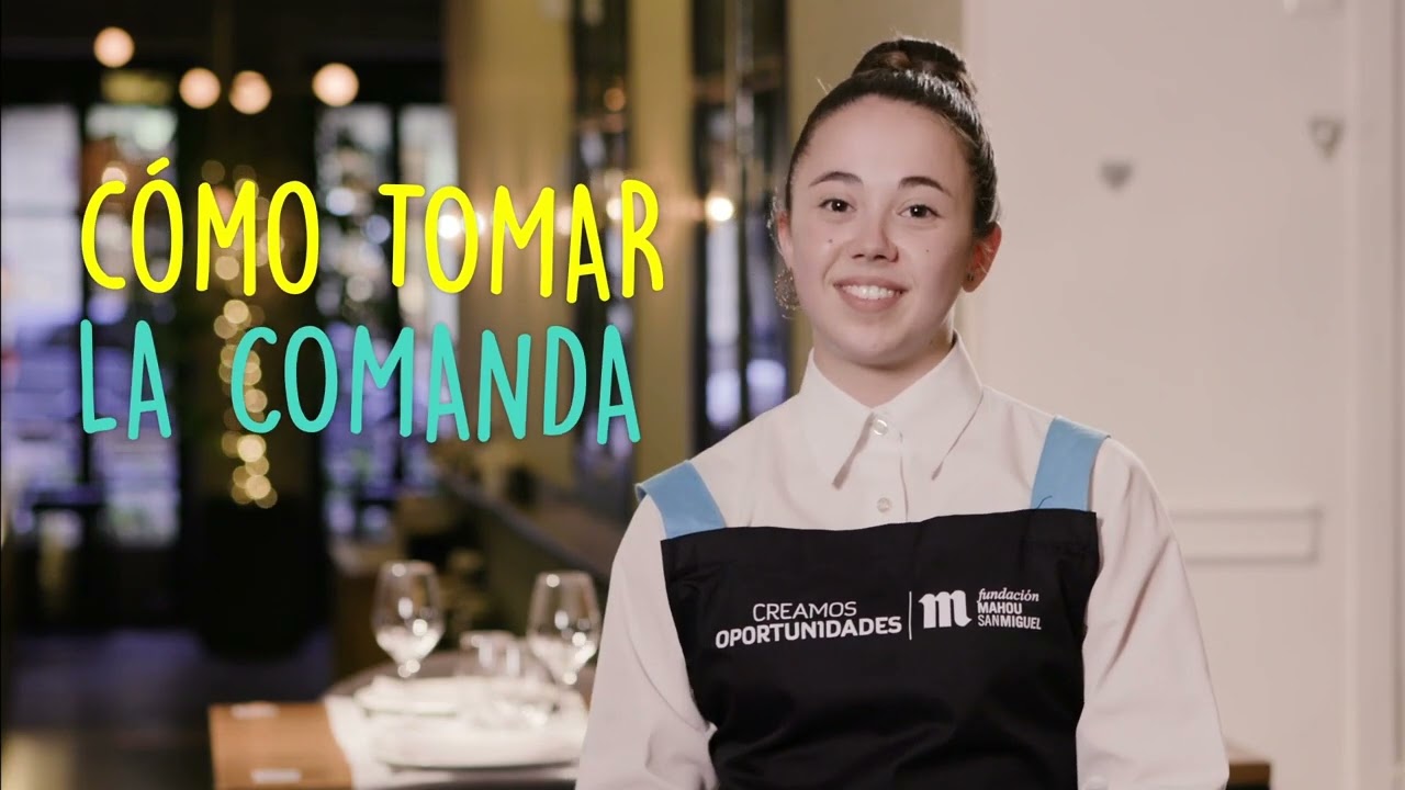 ¿Cómo puedo tomar correctamente una comanda?