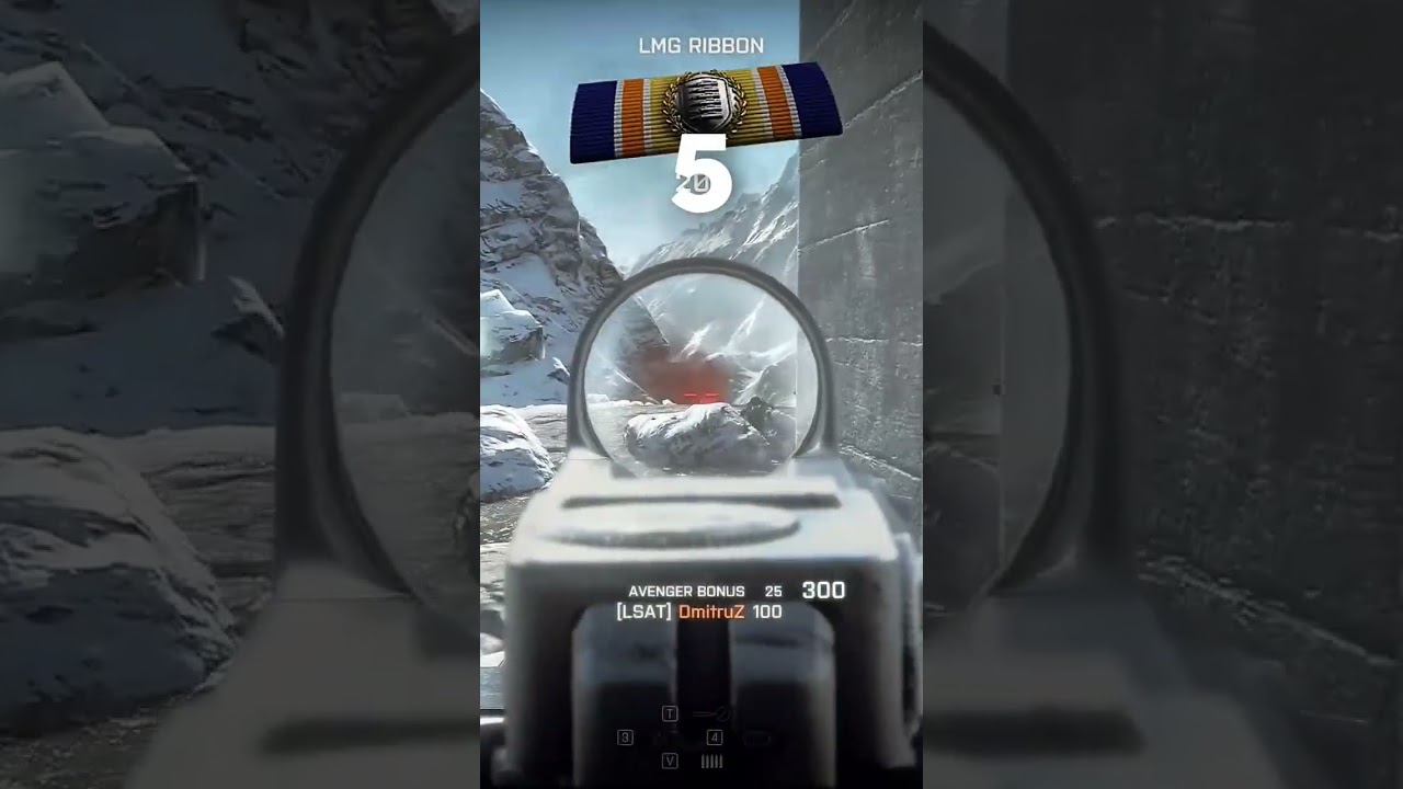 Battlefield 4 , 9 kill streak