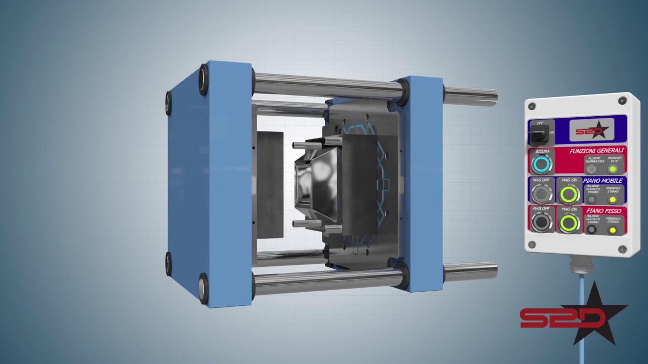 Video 3D montaggio stampo