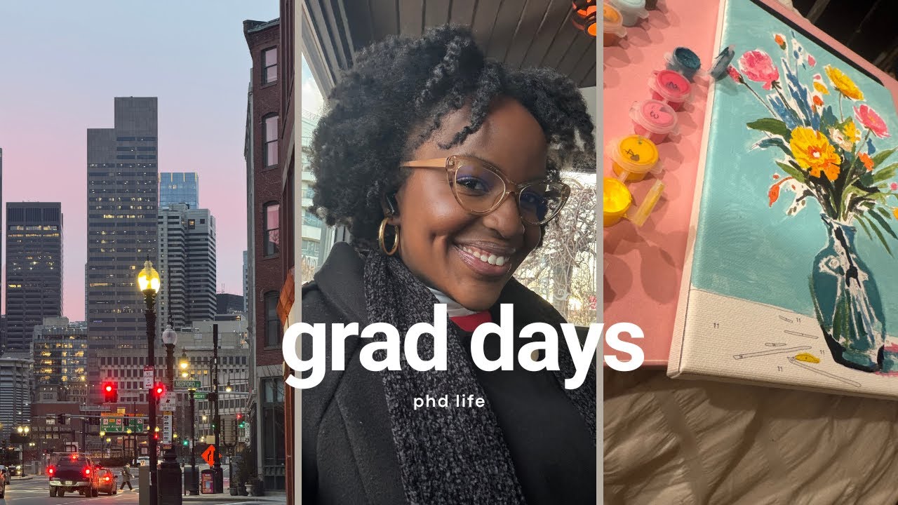 days in the life of a phd student | first week of classes, creativity, and ~reflections~