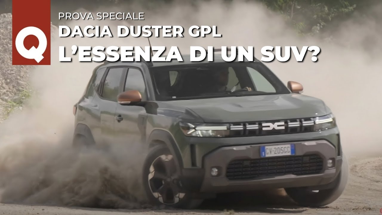 Fin DOVE puoi arrivare con un'auto? Dacia DUSTER GPL in città, autostrada ed extraurbano