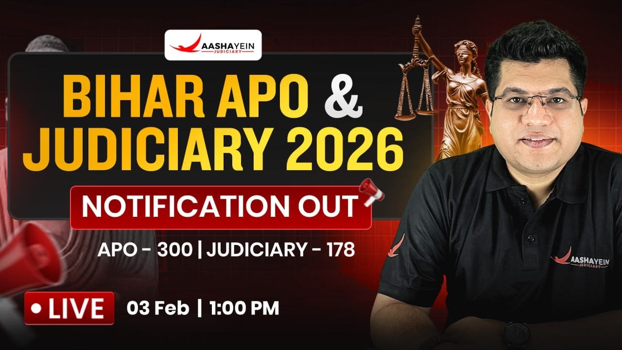 Bihar Judiciary & Bihar APO 2026 Exam Date Out 🔥 || Vacancy, Notification & Syllabus Update