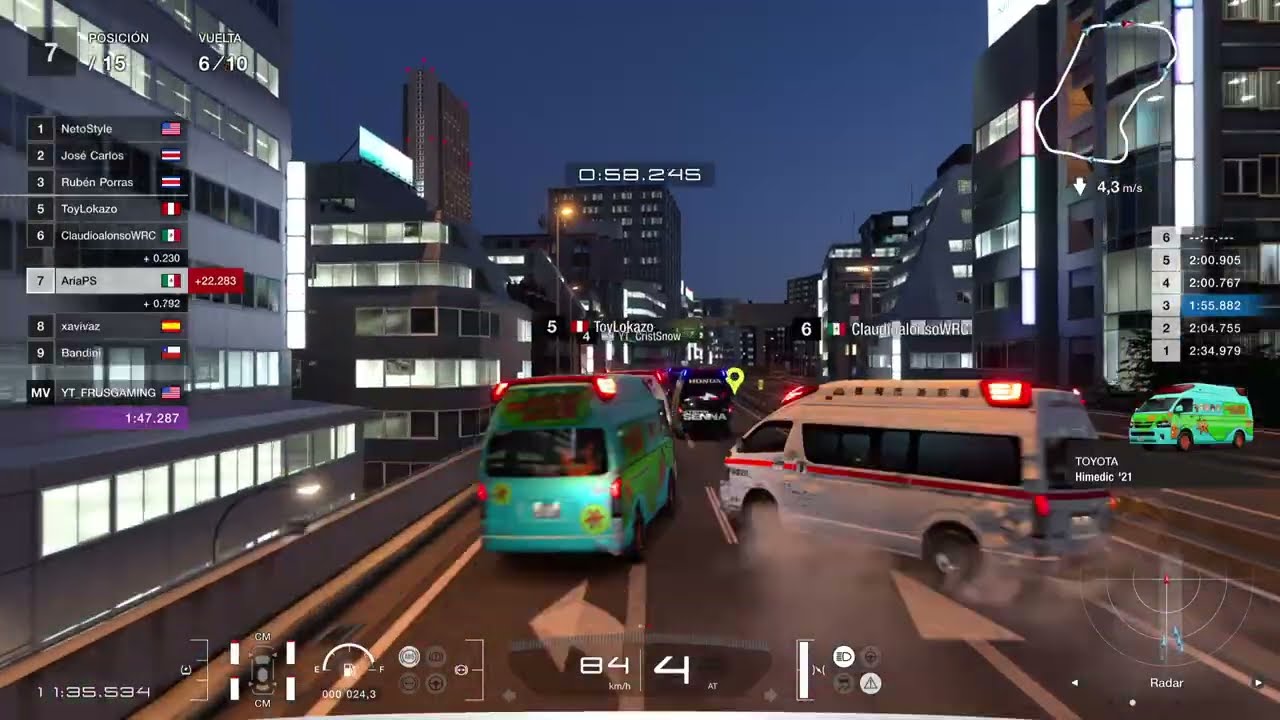 Gran Turismo, las buambulancias locas #granturismo7 #clip