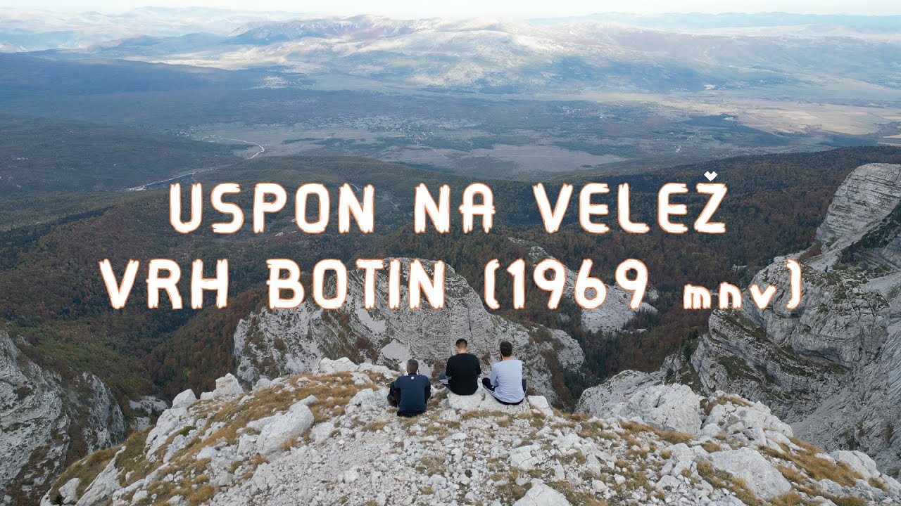 Uspon na vrh Veleža (Botin 1969 mnv)