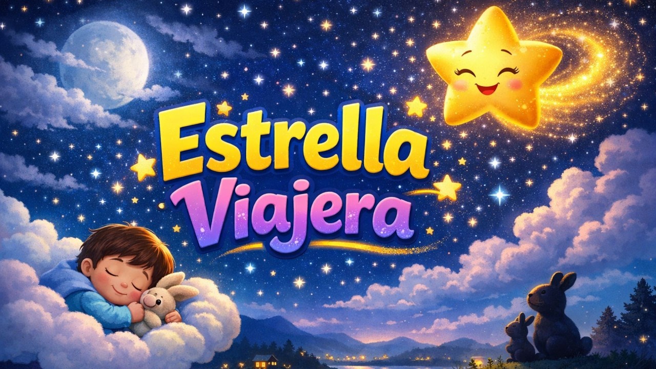 🌟🌙 **Estrella Viajera | Canción de Cuna en Español para Dormir** 💛✨