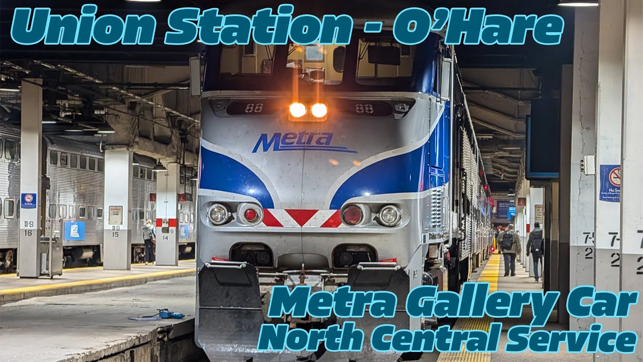 Taking Metra to O'Hare Airport
