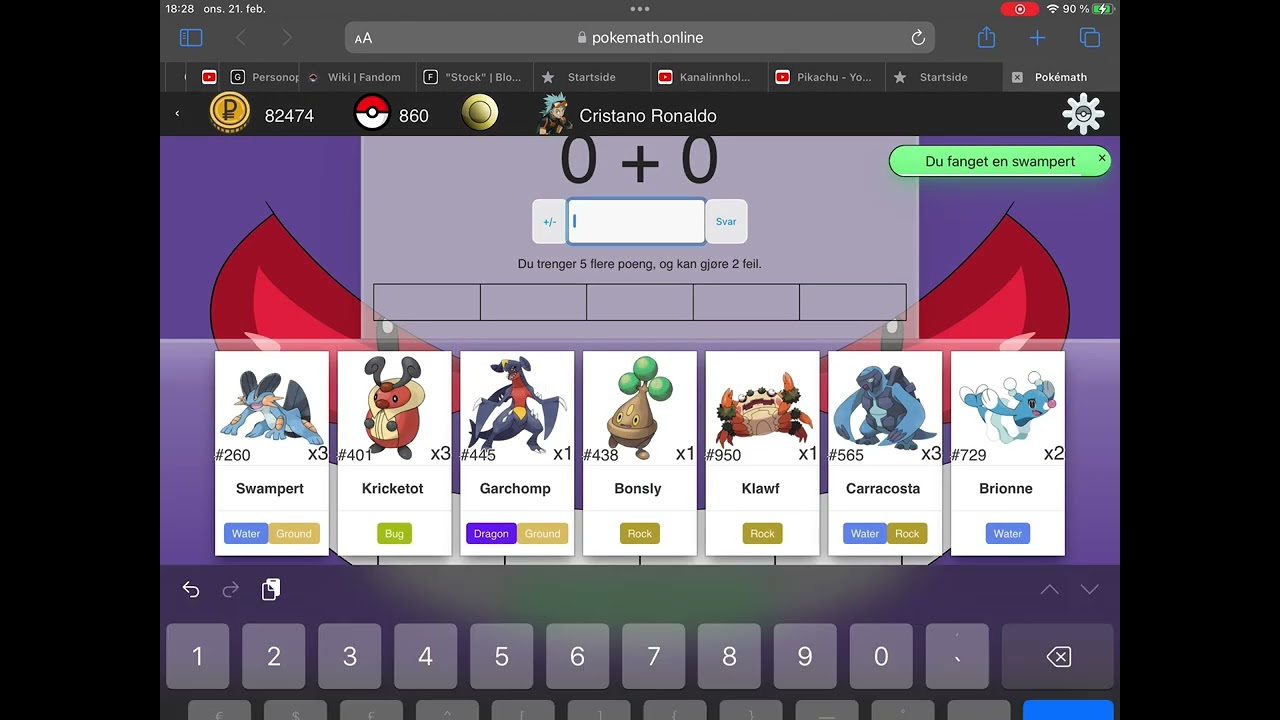 Pokemath day 2