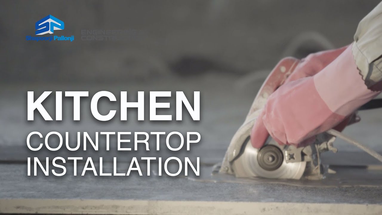 Kitchen Countertop Installation - SP Hand Skills Training Video (Hindi)