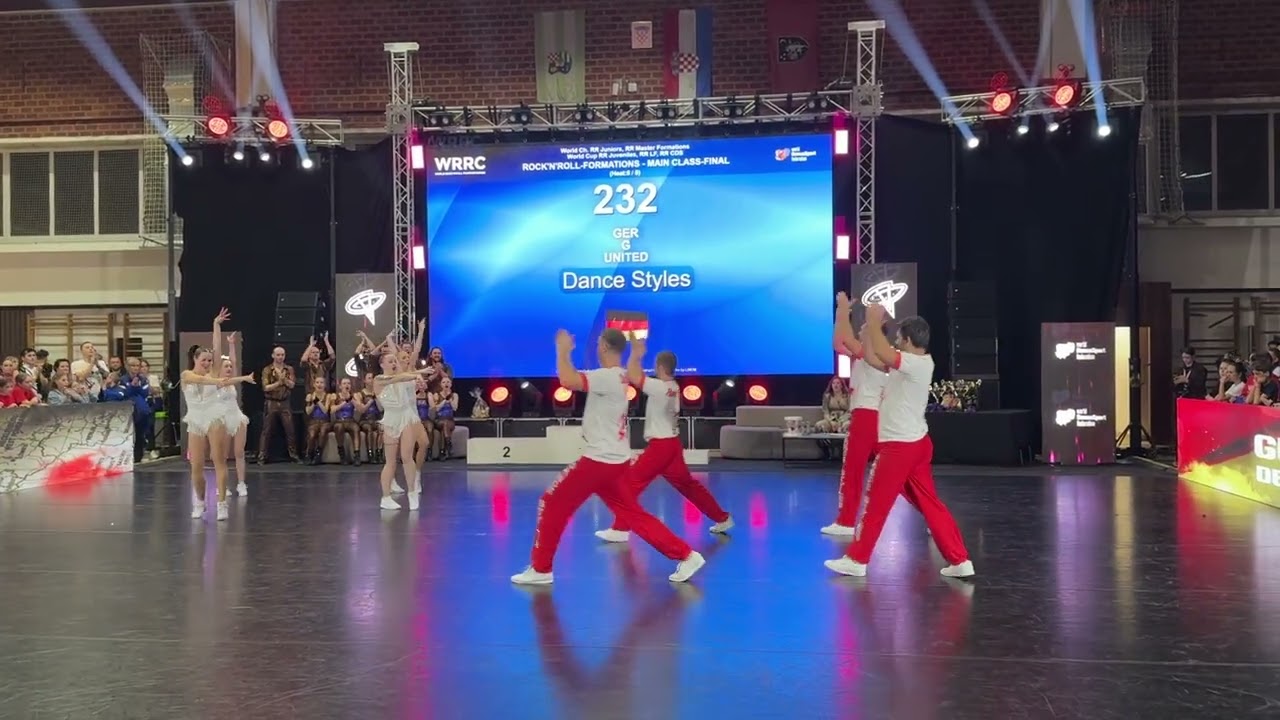 Rock n Roll Formations  Main Class Zagreb  23 11 2025 GER 1 Place  G  UNITED