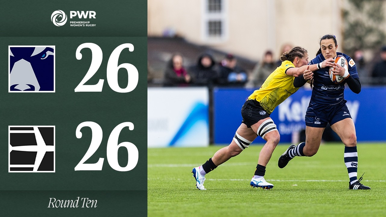 ALL-ACTION DRAW! 😱 🤯 | Bristol Bears Women vs Trailfinders Women | PWR Round Ten