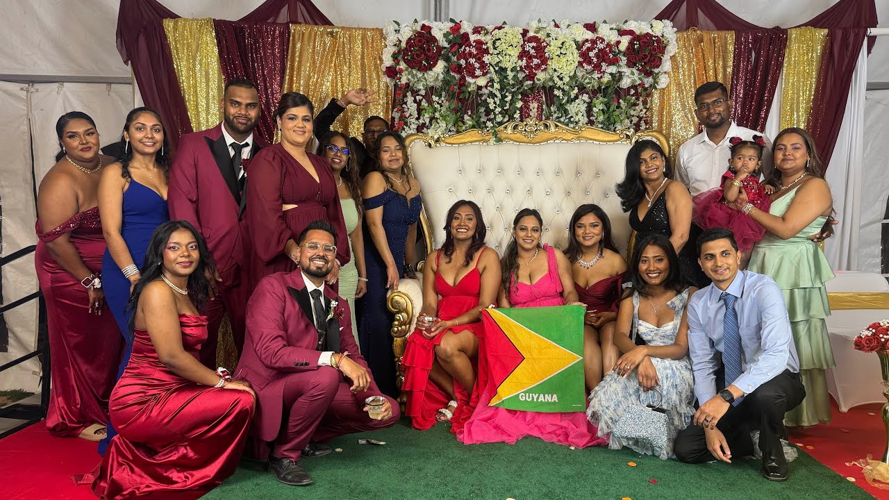 GUYANESE BACKYARD WEDDING| CONGRATS AKASH & BENASHA