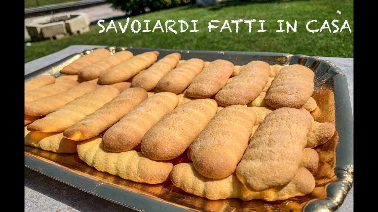 SAVOIARDI FATTI IN CASA😍