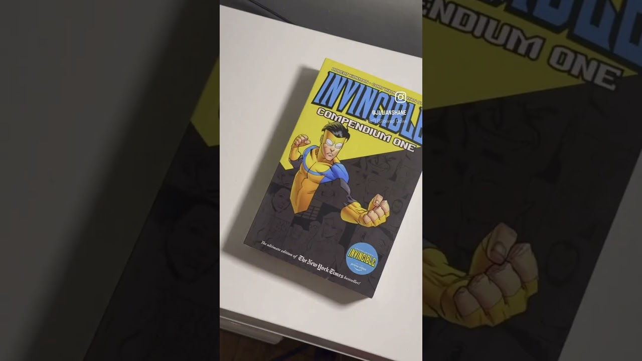 Unboxing the Invincible Compendium Volume 1 🦸🏾&zwj;♂️