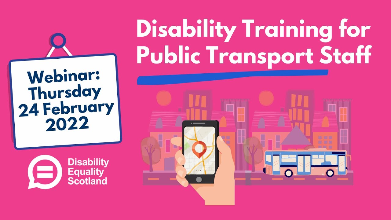 Webinar: Disability Awareness on Public Transport