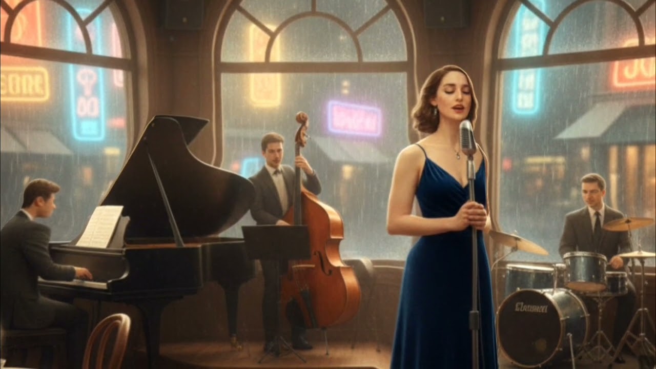Subtle glances, loud thoughts | Retro Jazz 3D video