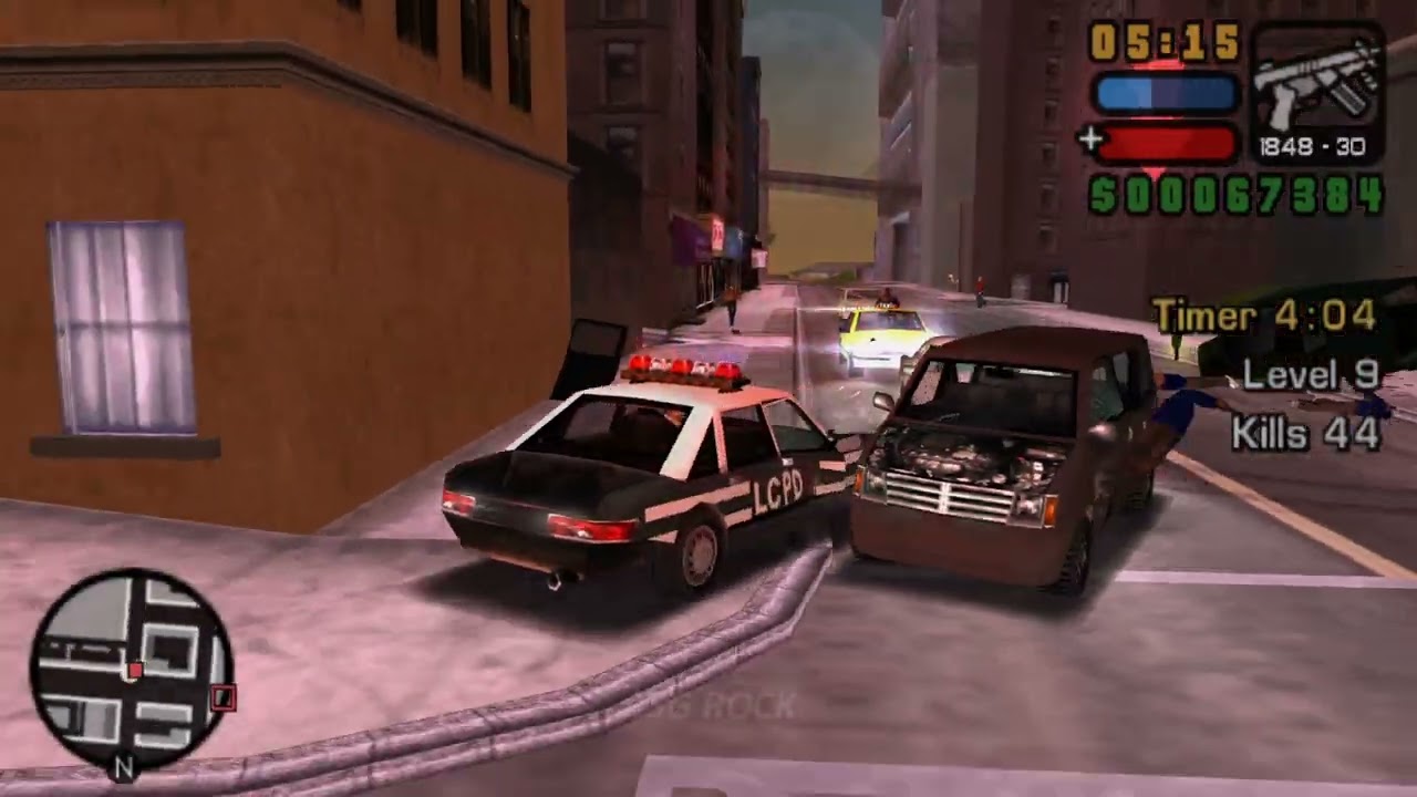 Grand Theft Auto: Liberty City Stories PSP Walkthrough Part 17: Vigilante