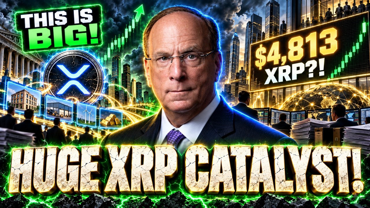 THIS COULD BE A HUGE XRP CATALYST! - IS BLACKROCK PREPARING FOR A $4,813 XRP?