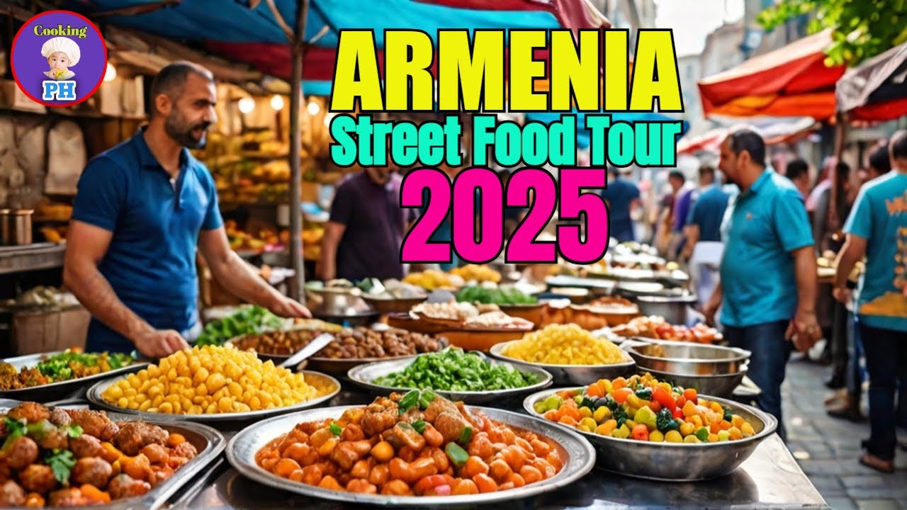 ARMENIA Street Food Tour 2025 | Authentic Flavors, Local Bites & Hidden Delights!