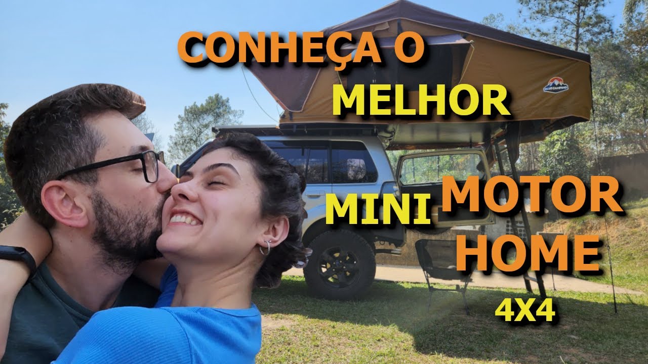TOUR NO MELHOR MOTORHOME na MITSUBISHI PAJETO TR4 4x4 - V0004