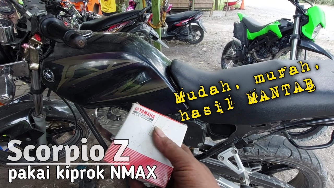 MANTAB!!! Scorpio Z pakai kiprok NMax | FULLWAVE #KakexChannel