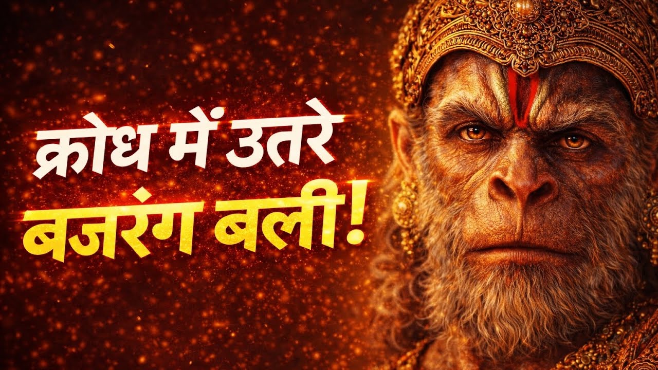 जय जय महावीर बलशाली 🔥 | क्रोध में उतरे बजरंग बली | Jay jay mahaveer | Powerful Hanuman Bhajan 2026