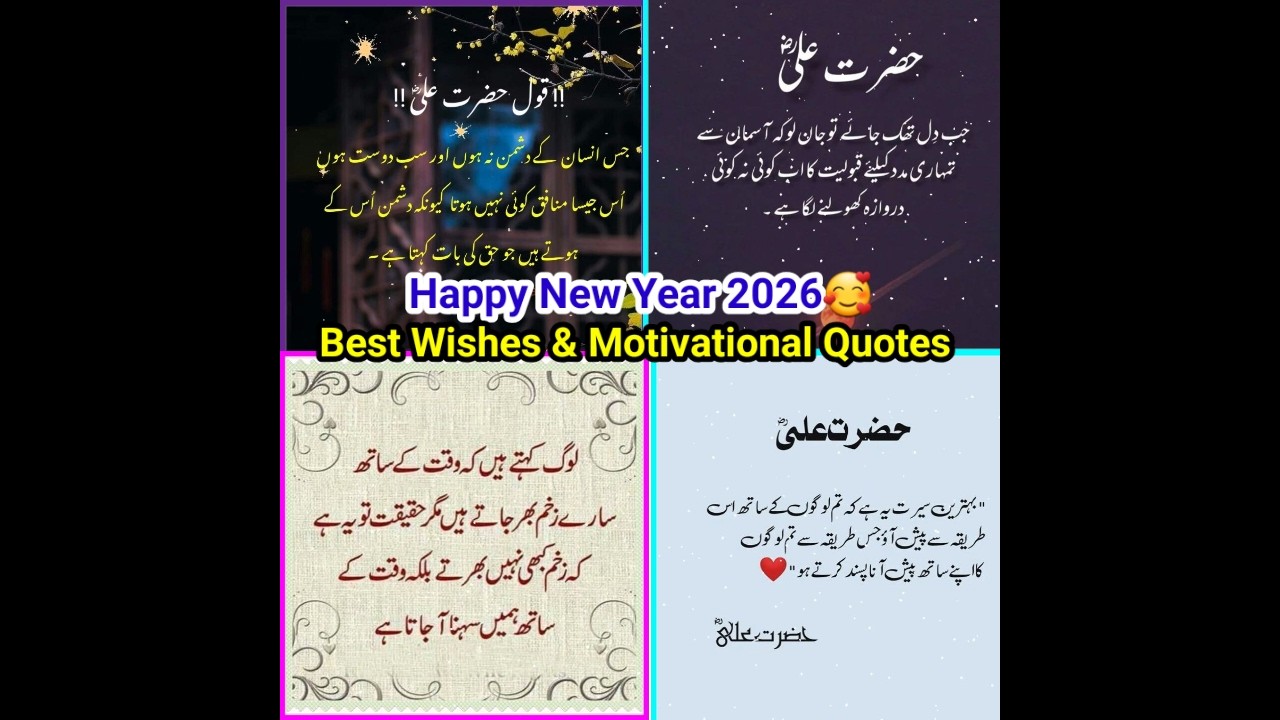 New Year Blessings 💫 | Heartfelt Quotes & Messages