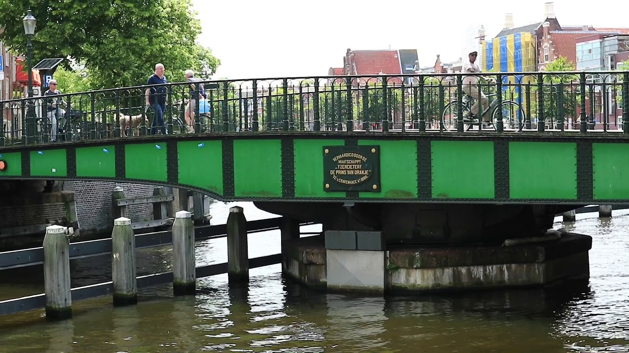 &ldquo;The Spaarne River In Haarlemcity