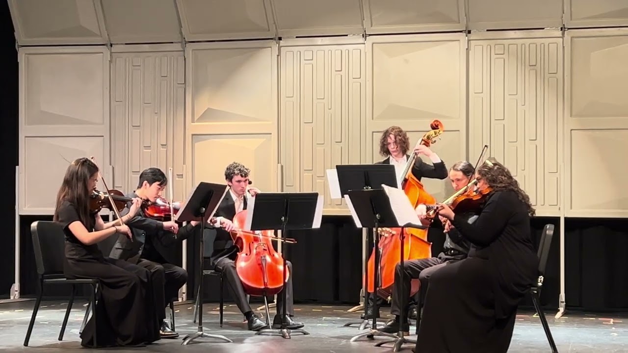 Khaian in am chamber orchestra competition first time - they won third place!
