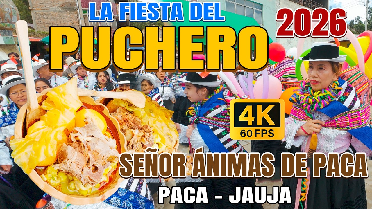 SEÑOR DE ÁNIMAS DE PACA JAUJA 2026 // DIA 13 DE FEBRERO