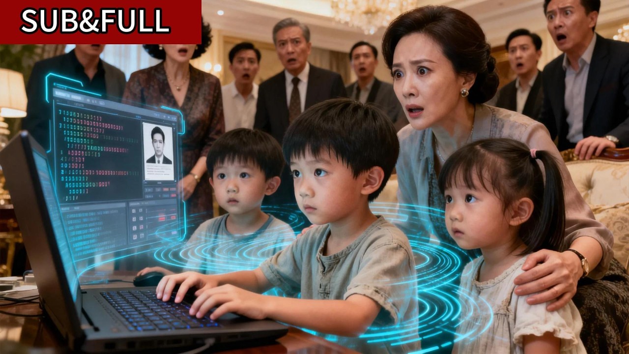 被當成乞丐的小野娃，出席豪門盛宴被笑話上不了台面，殊不知他們是千億總裁親骨肉，一眼看穿庶母下毒詭計隨手撿起石子，秒破所有惡毒陰謀#萌娃#豪門#都市#熱播短劇