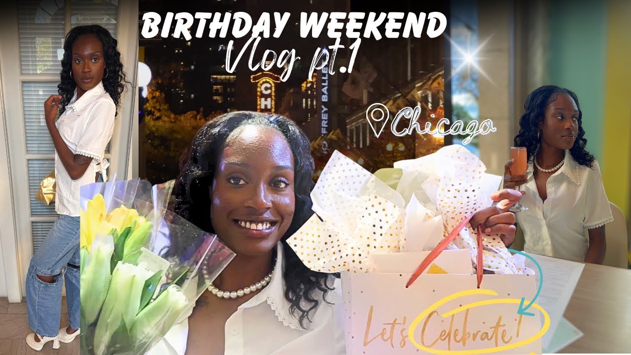 Chicago Birthday Vlog| Cooking class, Chicago Downtown, African Food + More