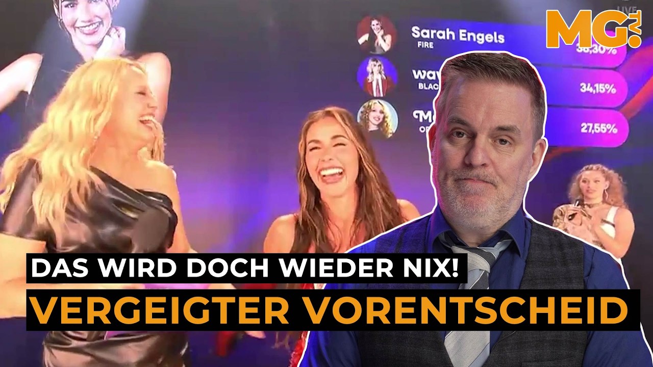 SARAH ENGELS vertritt Deutschland beim ESC - und kaum einer ist begeistert...