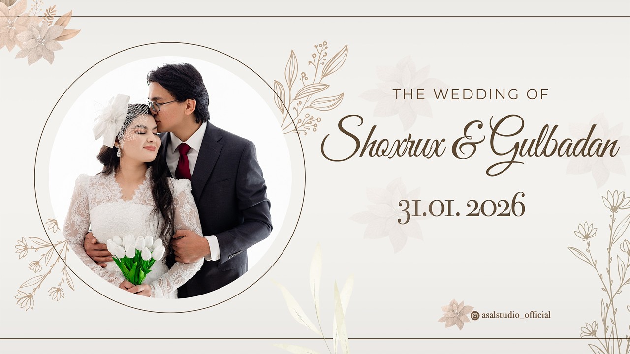 Shohrux & Gulbadan (Wedding Day) ( Oq Qasr To'yxonasi) 31.01.2026 LIVE