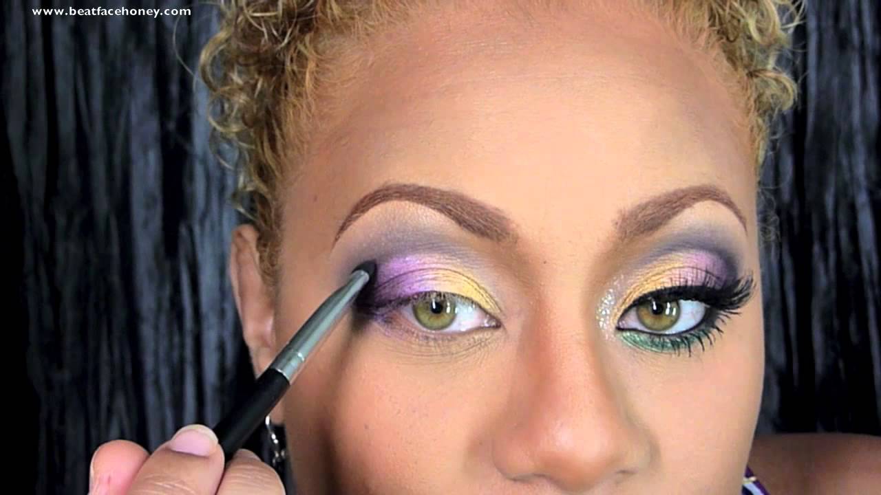 Mardi Gras And Aoede's Hands Inspired  Makeup