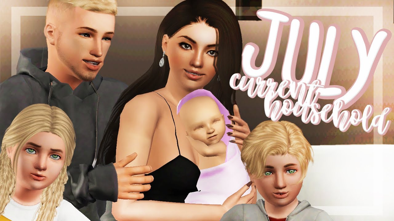 MEET THE BROWNING FAMILY! 👨‍👩‍👧‍👦💕 | July 2020 | Sims 3 Current Household