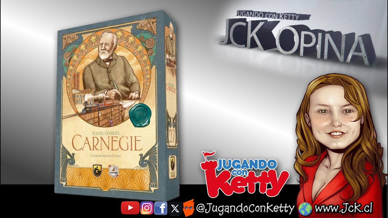 Carnegie [JcK Opina / Juego de Mesa / Maldito Games]