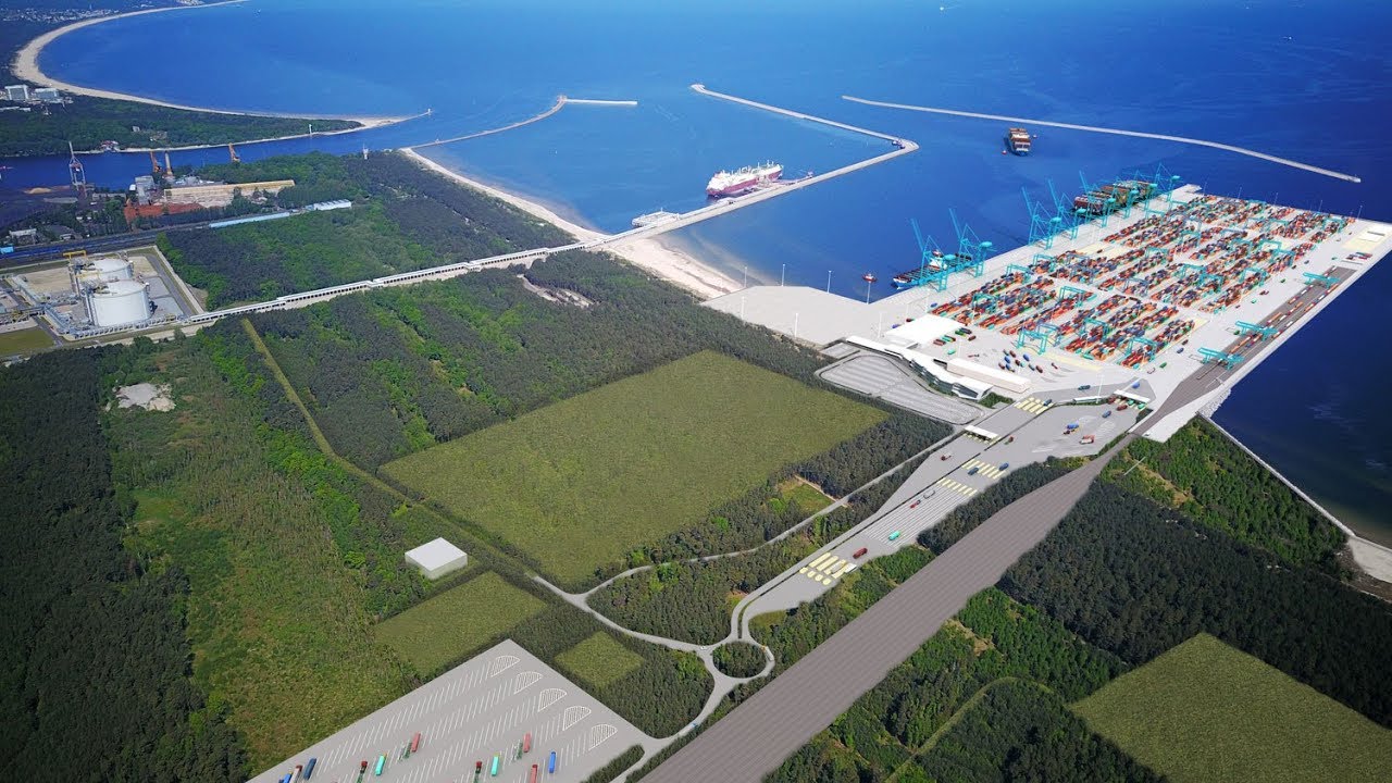 Terminal kontenerowy w Świnoujściu #Świnoujście w sieci - eswinoujscie.pl