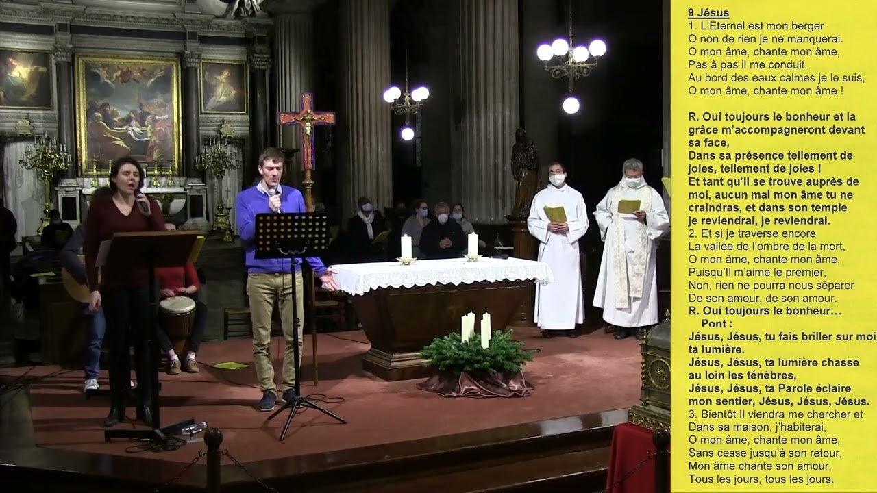 Jésus / Chant 2 - Prière des malades du 2-12-2021