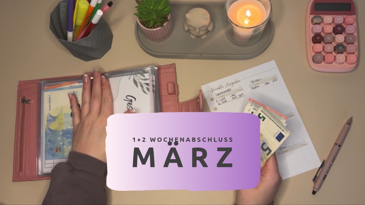 🎀Doppelter Abschluss im März 💸 #monthlybudgetplanning  #budgeting #budgetplan #sparen #money #geld