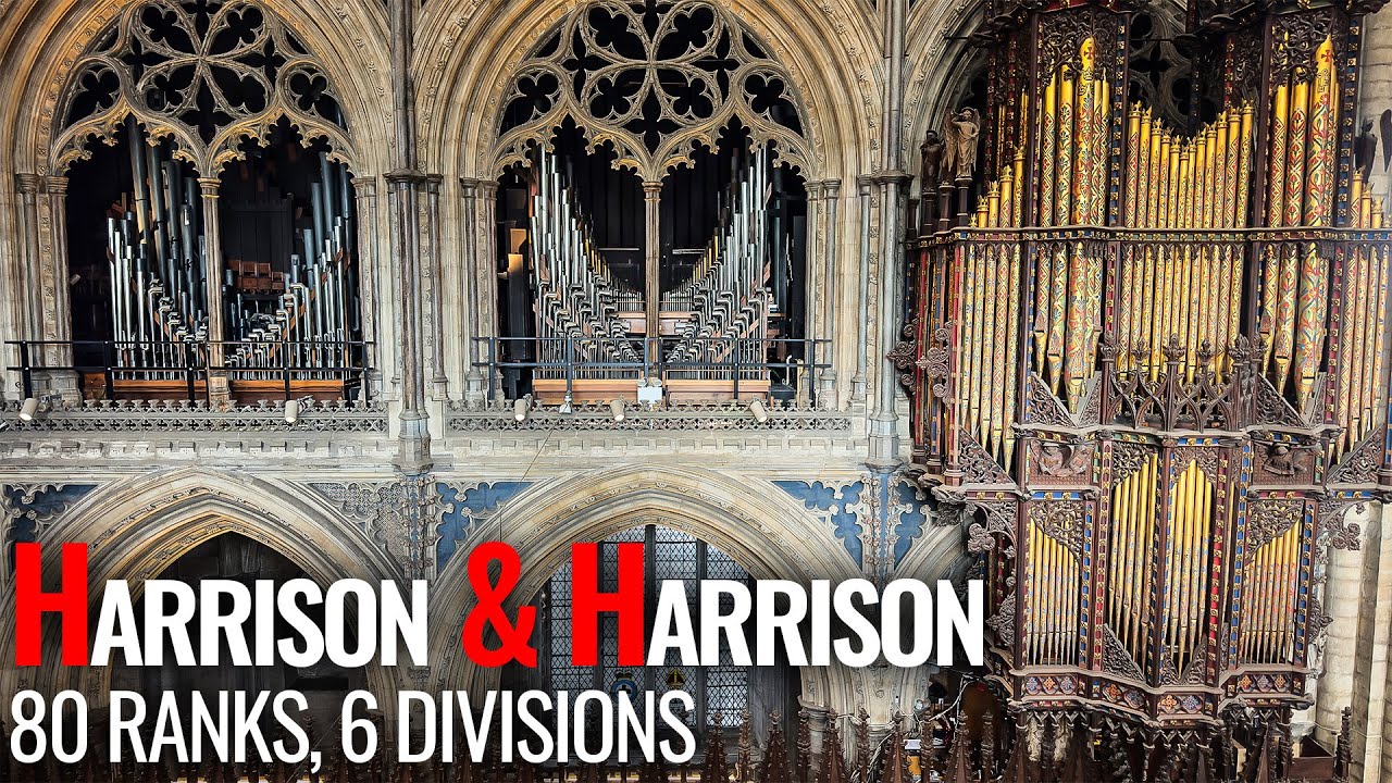 🎵 Демонстрация органа в Илийском соборе // Харрисон и Харрисон, 1908